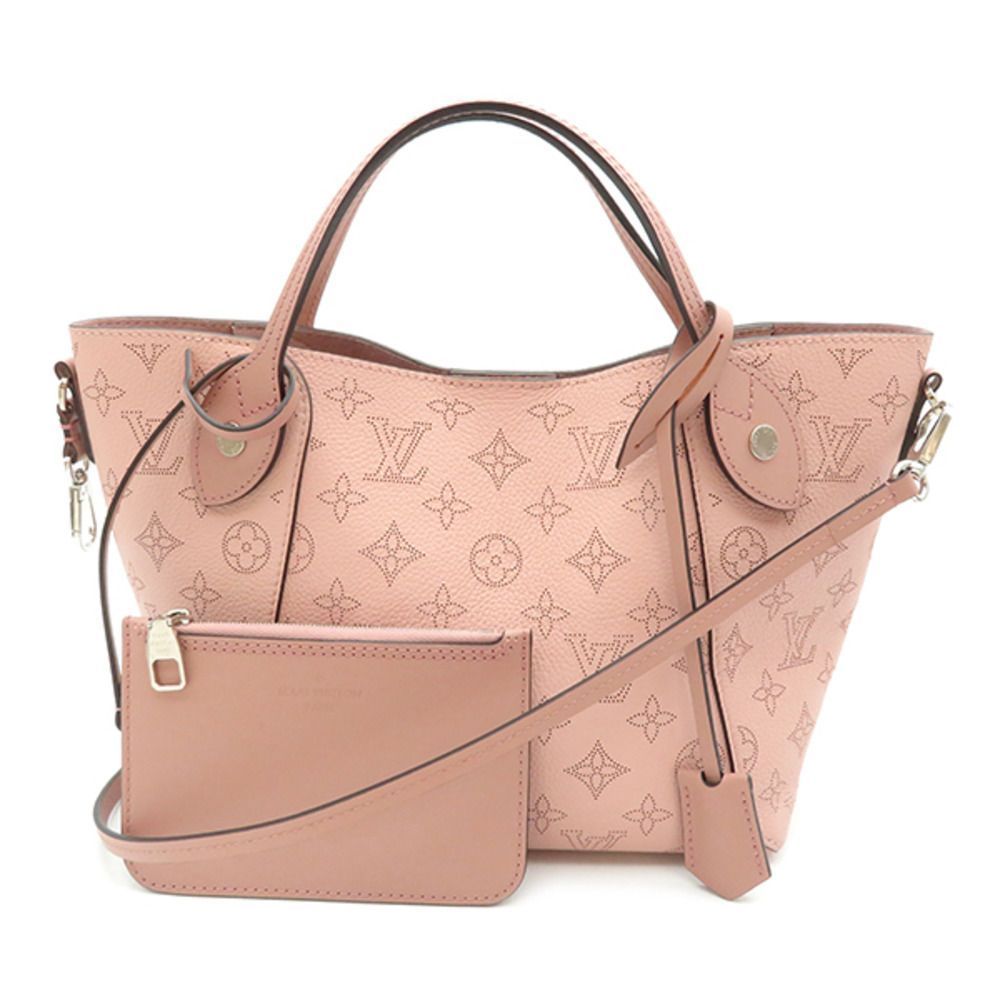 Louis Vuitton Hina PM Shoulder Bag Silver Pink